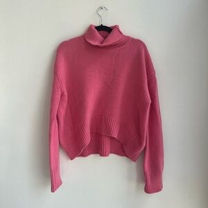 Celine pink turtleneck